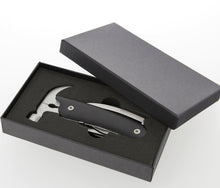 Hammer Design Multi-Tool Folding Knife in Gift Box and Pouch Comes Personalized with Engraving