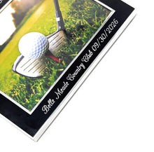 Engraved photo frame gift for graduation or retirement