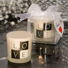 Love Design Votive Candle Favors