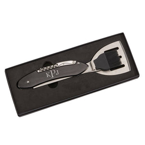 Personalized BBQ and multi tool Set with Gift Box. Get it Engraved with Name