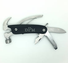 Hammer Design Multi-Tool Folding Knife in Gift Box and Pouch Comes Personalized with Engraving
