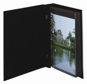 Personalized photo album with engraved text and logo option