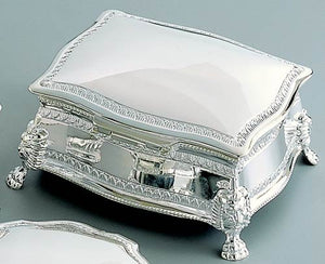 Personalized victorian 6 inch jewelry box - Engraved with name or monogram
