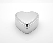 Personalized Modern Heart Jewelry box with engraving