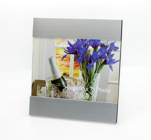 Personalized 5x7 photo frame - Custom Engraved with Name or Quote